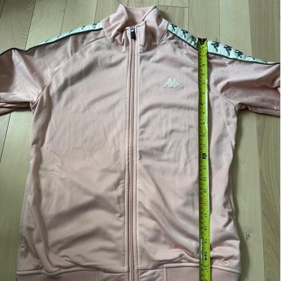 Classic Kappa 222 Banda Wanniston track jacket in baby pink w - Picture 4 of 8